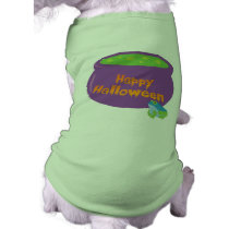 Happy Halloween Cauldron pet clothing