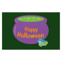 Happy Halloween Cauldron Personalized Stationery