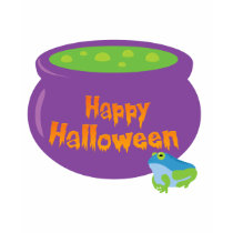 Happy Halloween Cauldron t-shirts
