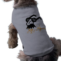 Happy Halloween Comedy Mask pet clothing by halloween4you Happy Halloween Comedy Mask pet clothing