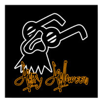 Happy Halloween Comedy Mask posters by halloween4you Happy Halloween Comedy Mask posters
