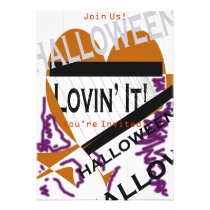 Happy Halloween invitations