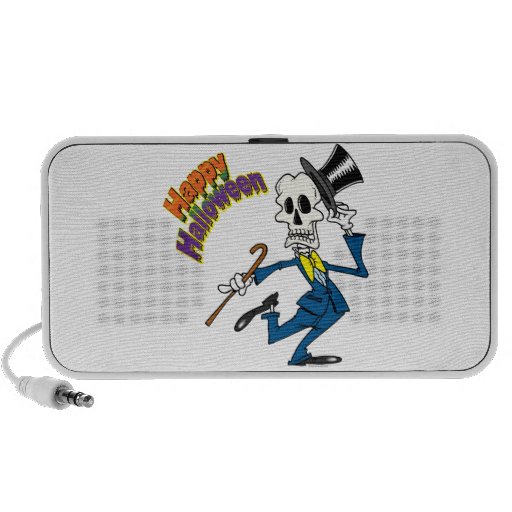 happy halloween dancing bones skeleton iPhone speaker