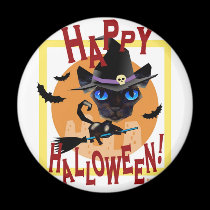 Happy Halloween Day Celebration - Multi magnets by JUDERM Happy Halloween Day Celebration - Multi magnets