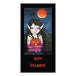 Happy Halloween Fairy Photo Card
