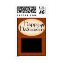 Happy Halloween Fall postage by dndartstudio Happy Halloween Fall postage