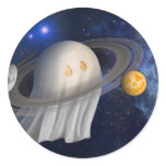 Happy Halloween From Cassini Round Sticker