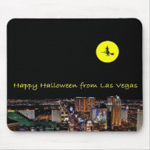 Happy Halloween from Las Vegas Mousepad by vegasdusoleil Happy Halloween from Las Vegas Mousepad