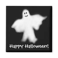 Happy Halloween Ghost Magnet magnet