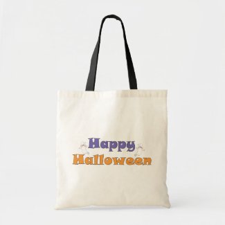 Happy Halloween Ghosts Bag