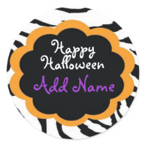 Happy Halloween Gift Label stickers