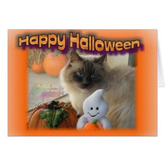Happy Halloween Greeting Card