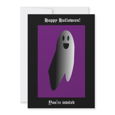 Happy Halloween invitations