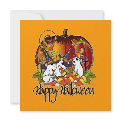 Happy Halloween invitations