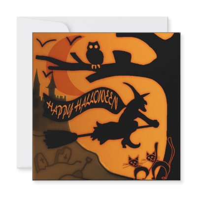 Happy Halloween invitations