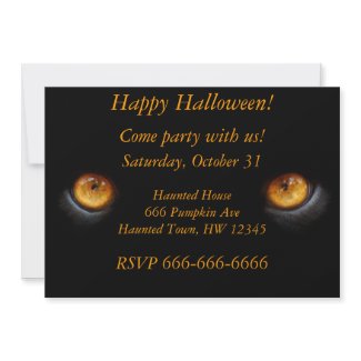 Happy Halloween Invitation