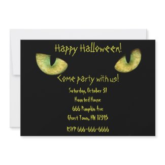 Happy Halloween Invitation