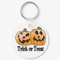 Happy Halloween Jack-O-Lantern keychains