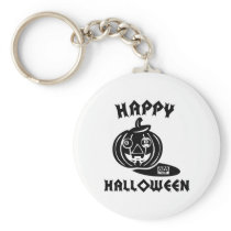 Happy Halloween Keychain