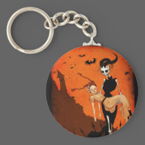 Happy Halloween keychains