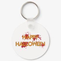 Happy Halloween keychains