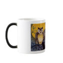 Happy Halloween Kindred Spirits Owl Morph Mug by vintagehalloween Happy Halloween Kindred Spirits Owl Morph Mug