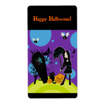 Happy Halloween Labels labels