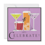 Happy Halloween Let's Celebrate Spooky Cocktails Personalized Invite