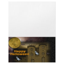 Happy Halloween Letterhead Design