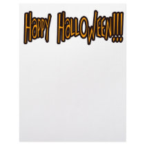 Happy Halloween letterhead