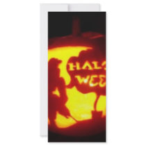 Happy Halloween Line rack cards by YourStore Happy Halloween Line rack cards