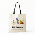 Happy Halloween Lunchbox Bunch Characters bags