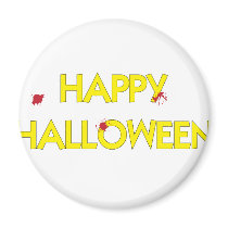 Happy Halloween magnets by AKR000 Happy Halloween magnets