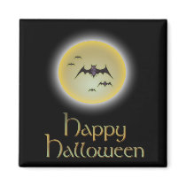 Happy Halloween magnets by dndartstudio Happy Halloween magnets