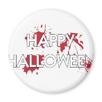 Happy Halloween magnets by AKR000 Happy Halloween magnets