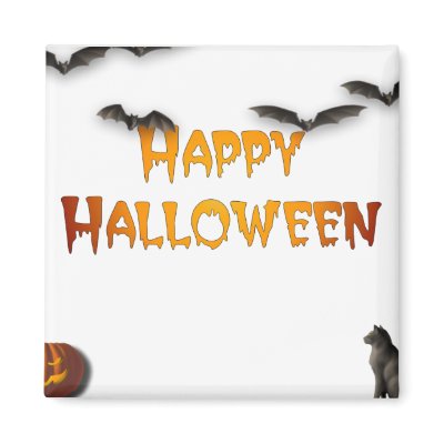 Happy Halloween magnets