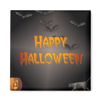 Happy Halloween magnets