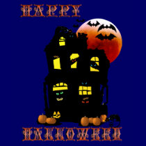 Happy Halloween Mansion Shirt by Lotacats Happy Halloween Mansion Shirt