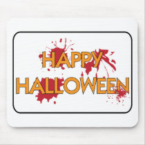 Happy Halloween mousepads by AKR000 Happy Halloween mousepads
