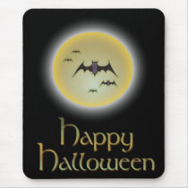 Happy Halloween mousepads by dndartstudio Happy Halloween mousepads