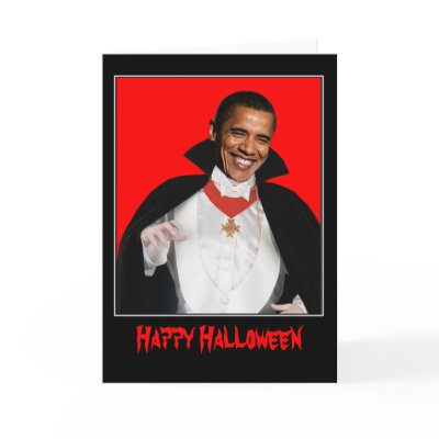 Happy Halloween Obama Card by common_sense