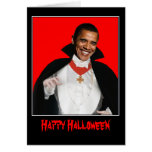 Happy Halloween Obama Card