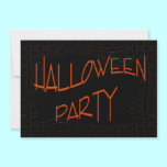 Happy Halloween Party invitations