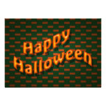 Happy Halloween Party Personalized Announcements