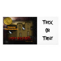 Happy Halloween Photo Card Template