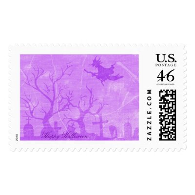 Happy Halloween postage