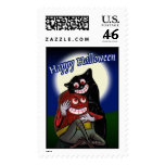 Happy Halloween Postage Stamp