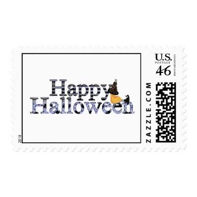Happy Halloween postage