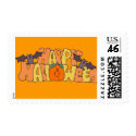 Happy Halloween postage