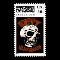 Happy Halloween Postage stamps